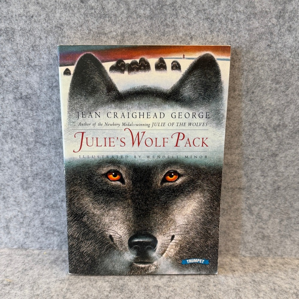 Julie's Wolf Pack by Jean Craighead George, Middle Grade Paperback, Good